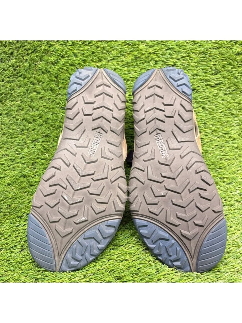 Kuru Tread Mens Size 12 Brown Blue Beach Walking Outdoor Sport Strappy Sandals